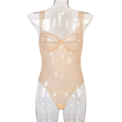 Spaghetti strap lace bodysuit - summer 2022 collection