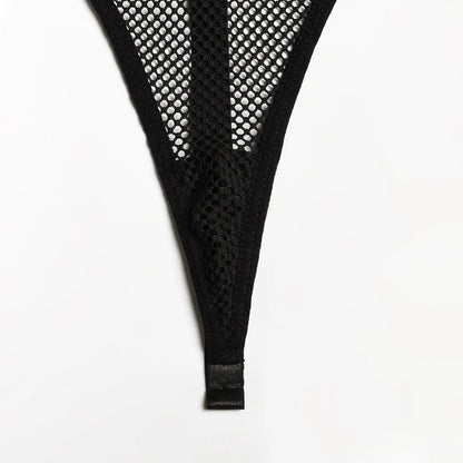 3-teiliges Mesh-BH-Set für Damen, Ausgeschnittene Halbschalen, Transparente Sexy Lingerie, Heißes Exotisches Strumpfband-Unterwäsche-Set